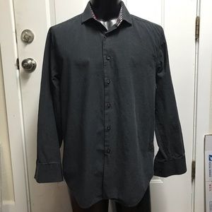 michelsons london shirt large w/ contrasting trim